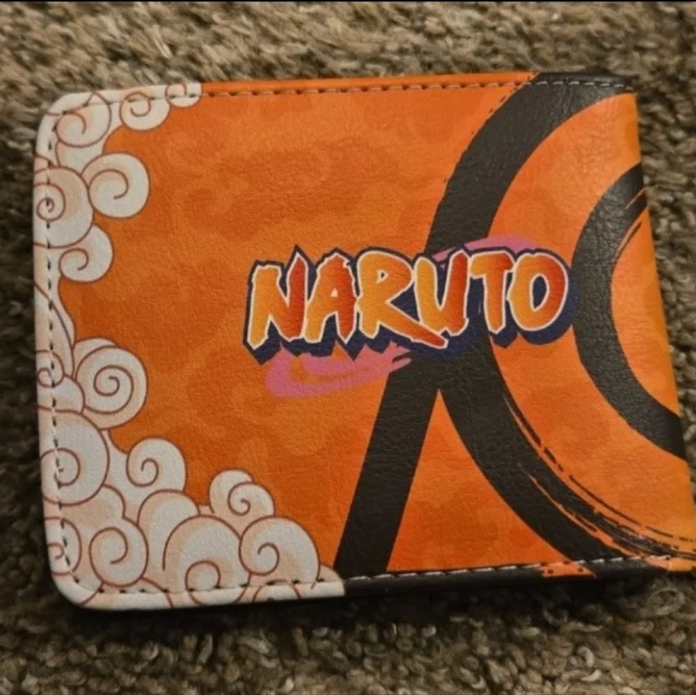 New Naruto anime manga leather wallet